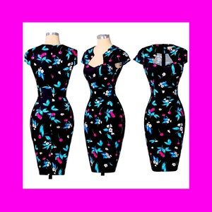 Grace Karin Large MultiColor Cocktail Dress